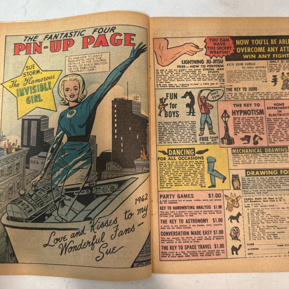 1963 fantastic four #10 comic book - Picture 7 of 10